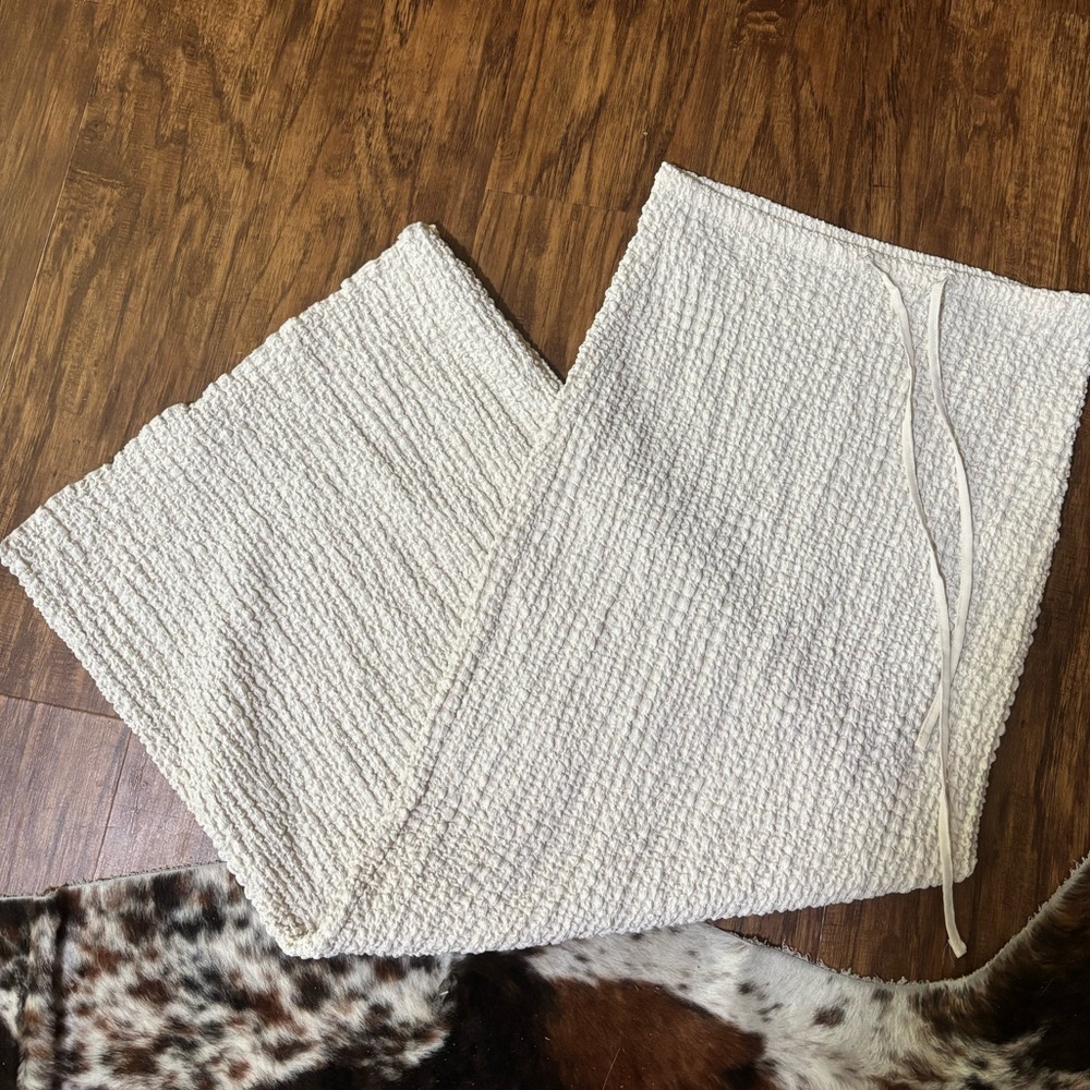 tan zara maxi skirt size small